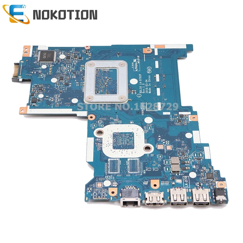 NOKOTION Original 854944-601 854944-001 854943-601 854943-001 Laptop Mainboard For HP 250 G5 15-AY