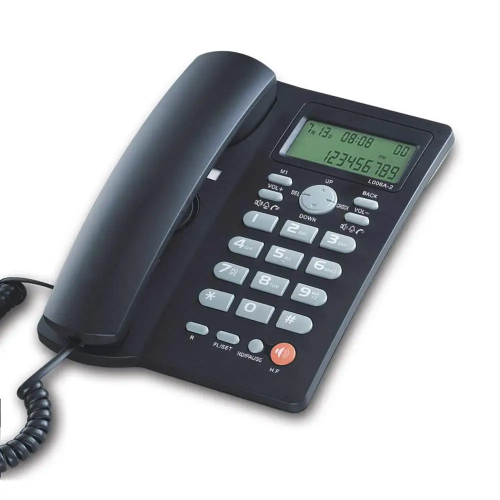 Singleline Telephones Landline Telephone,Wired Home Office Caller ID