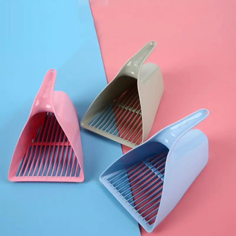 Pet Litter Shovel Cats Sand Sifting Spoons Cleaning Tool Portable Scoop M68E