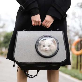 

Dog Carrier Portable Pet Backpack Pet Carrier For Cats Dog Handbag Shoulder Pet Bags Foldable Travel Pet Breathable Bag For Cat