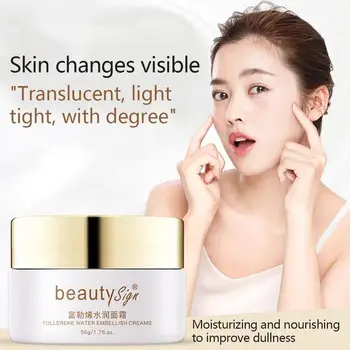 

50g Anti Wrinkle Face Cream Essence Korean Face Care Fullerene Face Cream Whitening Firming Smooth Women Cosmetics Skin Care