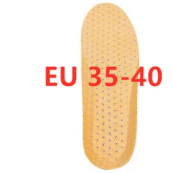 EU 35-40 Cresfimix, классный дышащий светильник, легкая обувь, вставные стельки для мужчин размера плюс, спортивные стельки Semelle De Chaussures C5569 - Цвет: EU 35-40