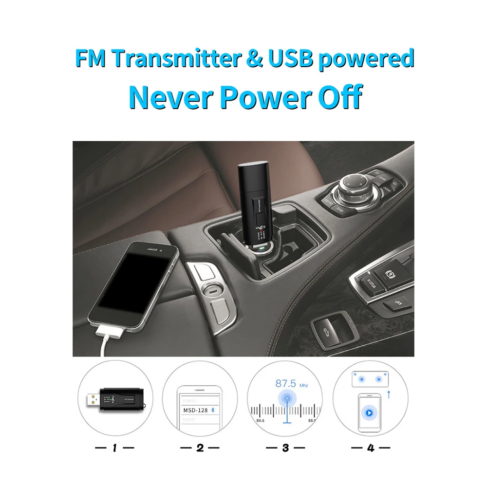 Автомобиль talk радио FM передача bluetooth приемник talk радио FM Передача стерео USB автомобиль грузовик bluetooth ресивер стерео