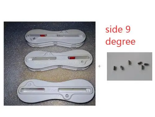 3PCS white 9 degree FCS II заглушки для серфинга коробка для серфинга FCS 2 заглушка для плавников с винтами 0 5 9 градусов аксессуары для серфинга - Цвет: 3PCS white 9 degree