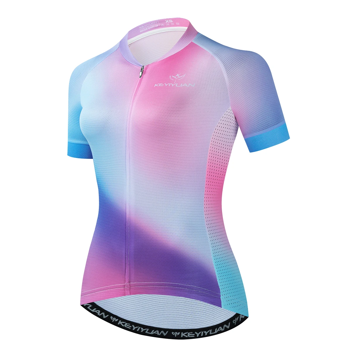 KEYIYUAN Women Cycling Jersey Top Summer Short Sleeve Bicycle Shirt Bike Cycle Wear Mtb Clothing Tricotas De Ciclismo Mujer