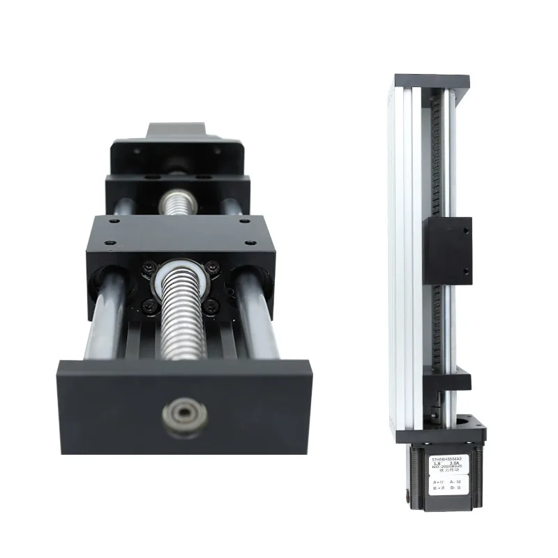 Description Picture 5 of item50-400mm Effective Stroke CNC Linear Guide Stage Rail Motion Slide Table SFU1204 SFU1605 SFU1610 Ball Screw Actuator Module XYZ