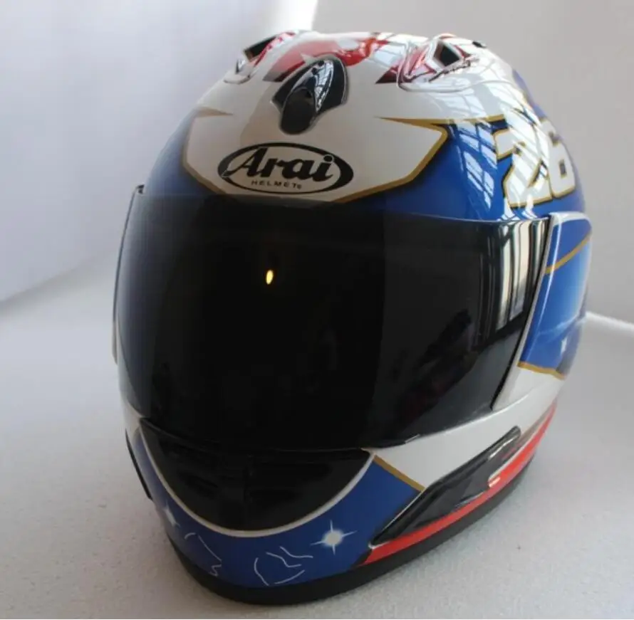 Скидка ARAI RX-7X LE шлем мотоциклетный шлем RX-7 EU/CORSAIR-X US IOM TT полный шлем Motocoss гоночный шлем Isle of Man - Цвет: B