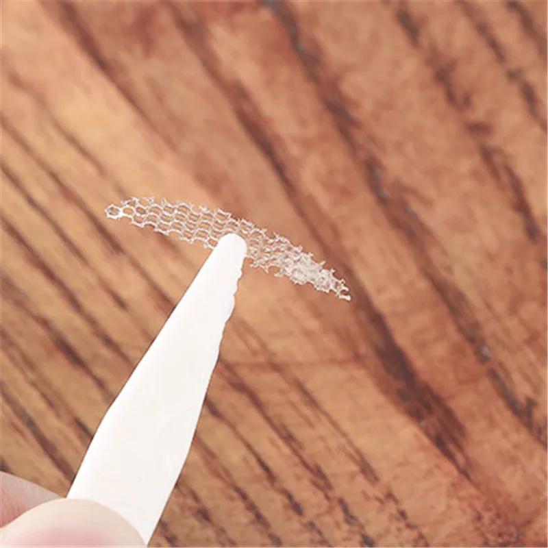 Double Fold Eyelid Sticker 960pcs/20 Sheets Gauze Mesh Lace Invisible Transparent Self-adhesive Makeup Tool Eyelid Tape Stickers images - 6