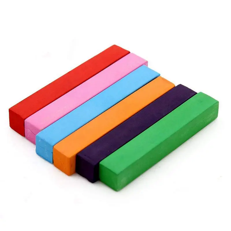 New 6 pcs Painting Non-toxic Temporary Diy Hair Chalk Dye Soft Pastels Salon Kit