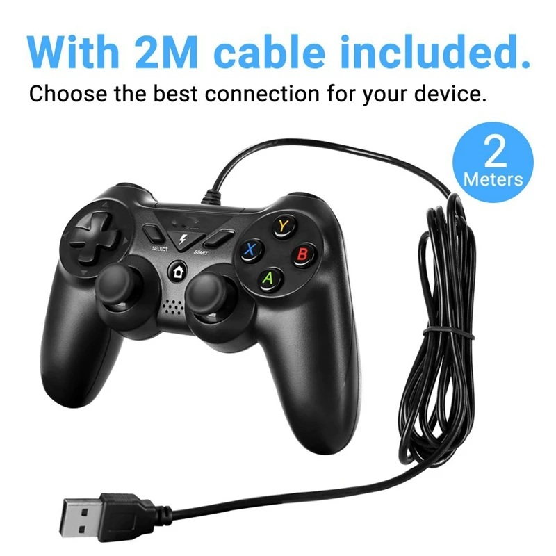 AAAE топ-проводной Android контроллер Поддержка Ps3 ПК Psv Android Ps3 платформа