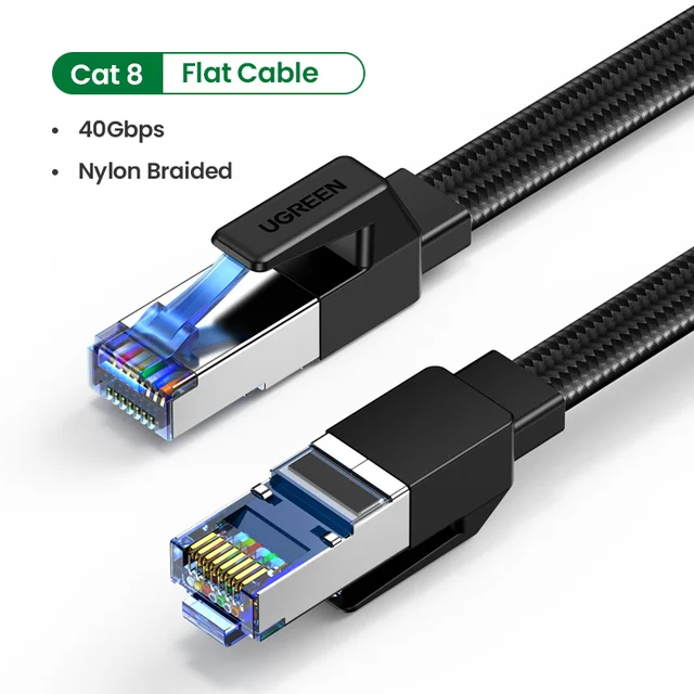 Jabeth Wilson Matrix operatie Ugreen Cat8 Ethernet Kabel 40Gbps Rj 45 Netwerkkabel Lan RJ45 Patch Cord  Voor PS4 Laptop Pc Ps 4 router Kat 8 Kabel Ethernet - AliExpress