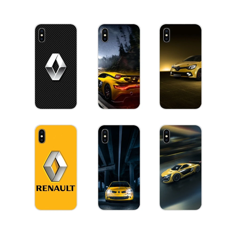 Спортивный автомобиль Renault логотип для Huawei Y5 Y6 Y7 Y9 Prime Pro GR3 GR5 2017 2018 2019 Y3II Y5II Y6II