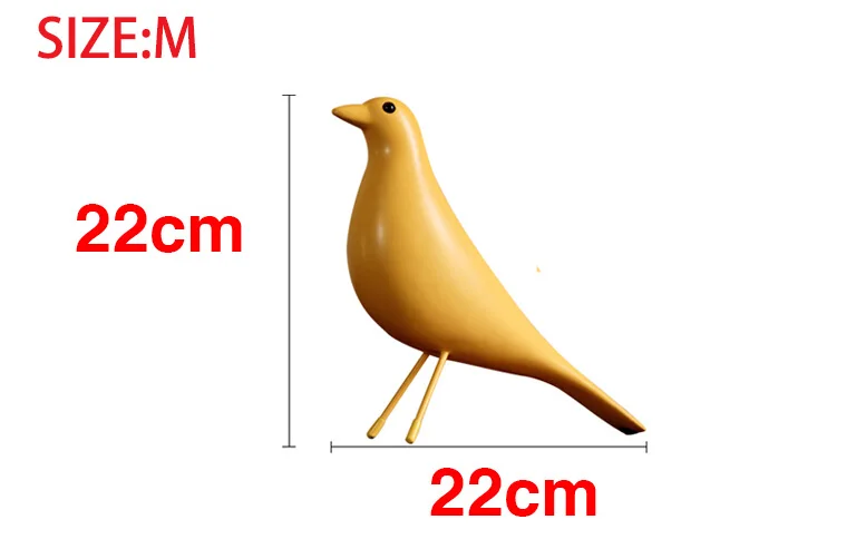 Креативная полимерная птица украшение для дома поделки офисное искусство