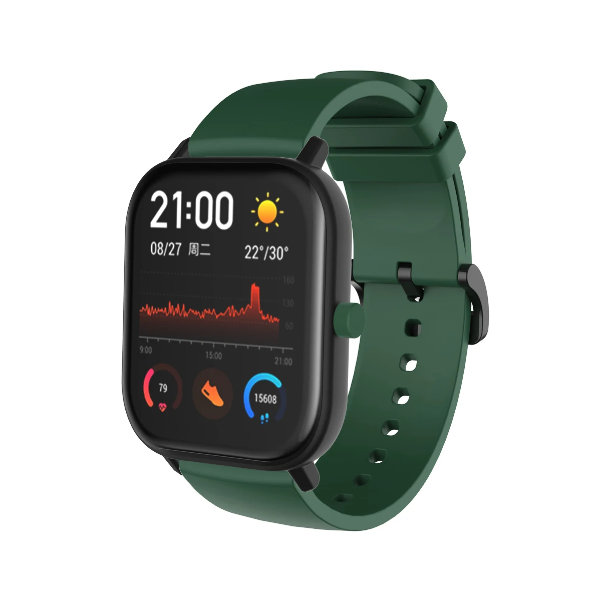 10 цветов, мягкий силиконовый ремешок для Xiaomi Amazfit GTS, умный Браслет для Huami Amazfit GTR, 42 мм, браслет на запястье