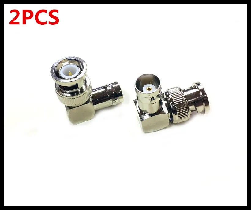 2 шт. BNCJKW BNC роторный BNC мать локоть 90 градусов радио частотный мониторинг конвертер видео разъем высокое качество полная медь