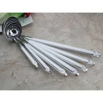 

2020 New steel non-magnetic kitchen utensils, long handle spoon, with hooks. Suitable for Sheng Tang Sheng porridge