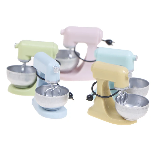 1:12 Dollhouse Miniature Kitchen Modern Mixer Model Furniture Accessories Toys Dollhouse Miniature Accessories 4