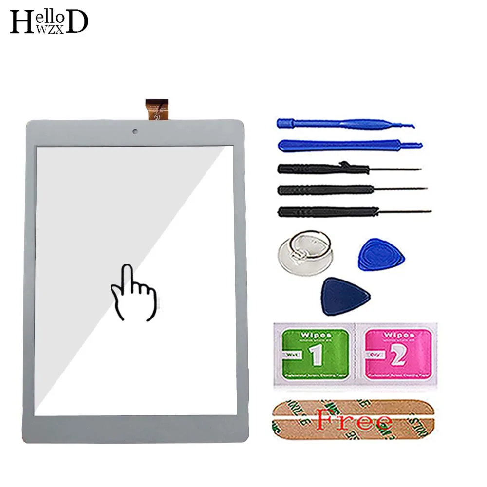 White With Tools 8 ''сенсорный экран для ALLDO cube iPlay 8 U78 MGLCTP-801466-801243 планшет сенсорный дигитайзер Панель переднее стекло сенсор инструмент для ремонта - Цвет: White With Tools
