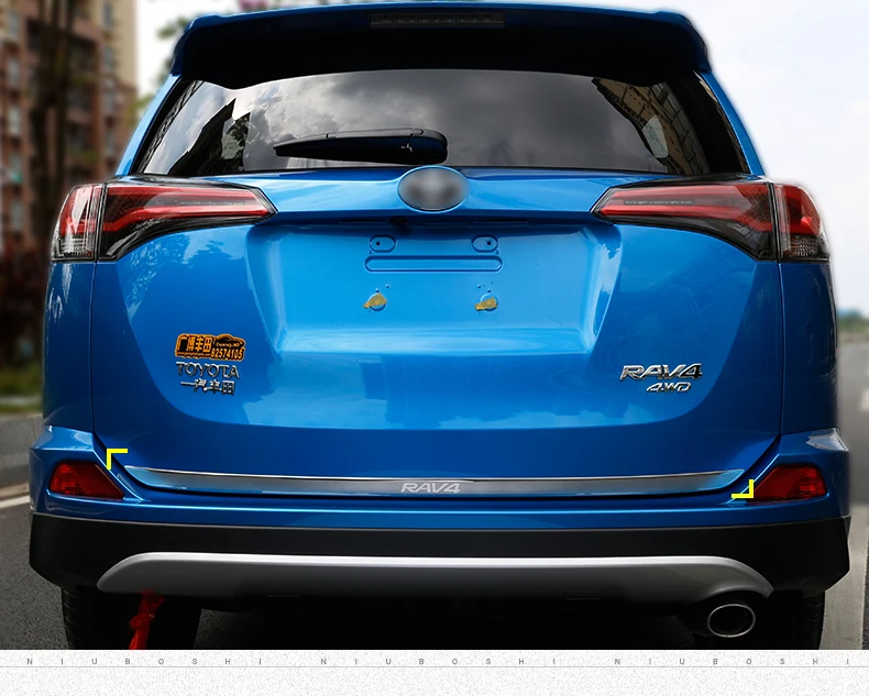 BeingWins, автомобильный Стайлинг для Toyota Rav4 14-19, крышка багажника, крышка багажника, край багажника, накладка, молдинг, украшение, полоса