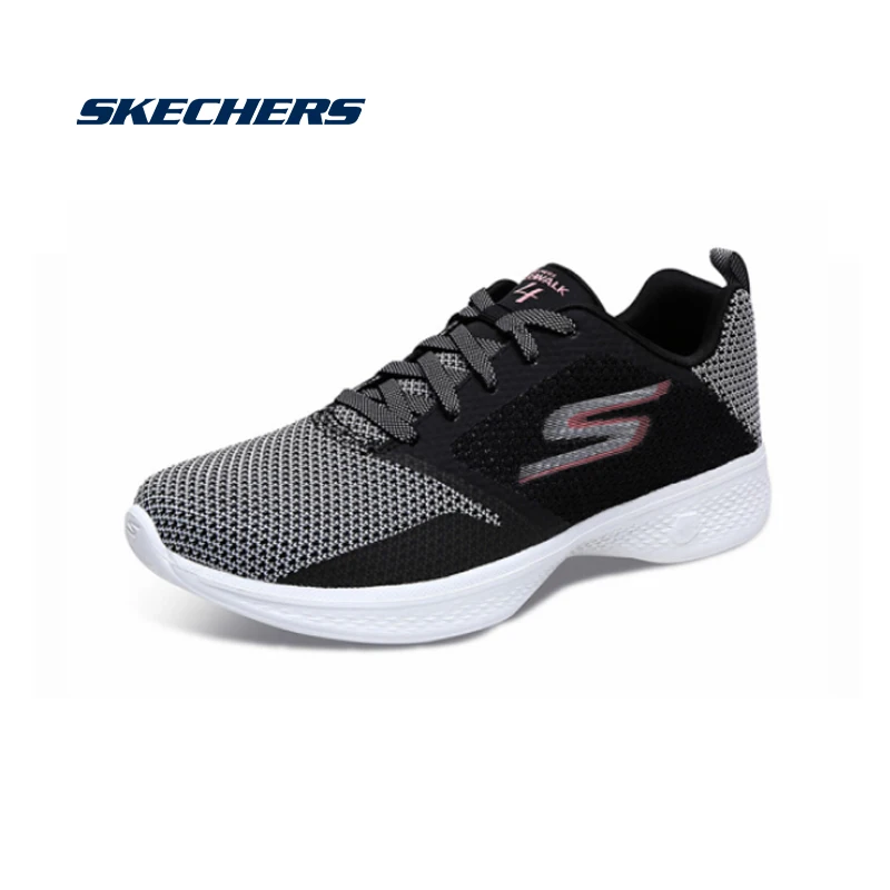Skechers Женская обувь GORUN Туфли без каблуков светильник удобная повседневная женская обувь роскошные брендовые стильной спортивной обуви Женская 14930-BKPK