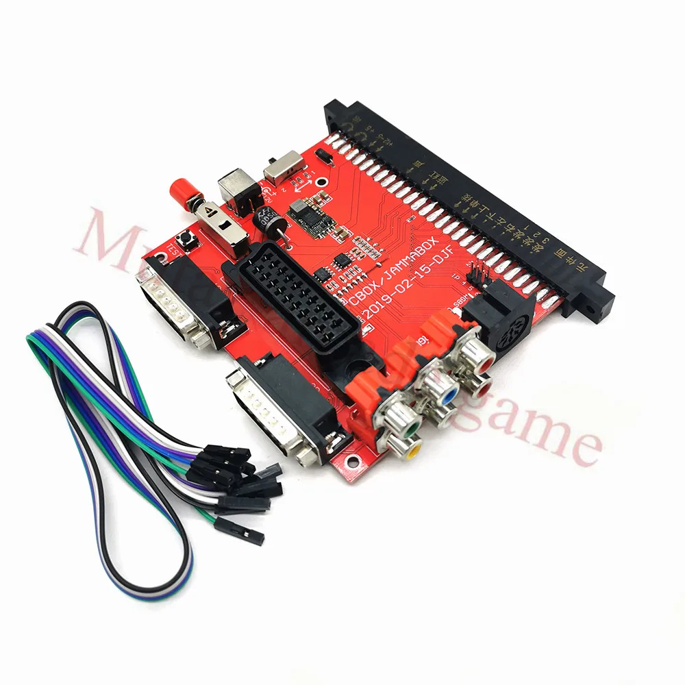 

SNK Motherboard JAMMA to DB 15PIN Joypad Convert Board JAMMA CBOX Converter With SCART Output for Color monitor