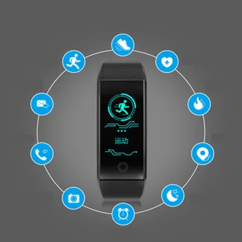 

Smart Watch For Android IOS Blood Pressure Heart Rate Monitor call information reminder Watch Bluetooth 4.0 Men Women Smartwatch
