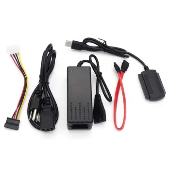 

HD HDD Hard Drive Converter Cable USB 2.0 To IDE SATA ATA 2.5 3.5 Inch