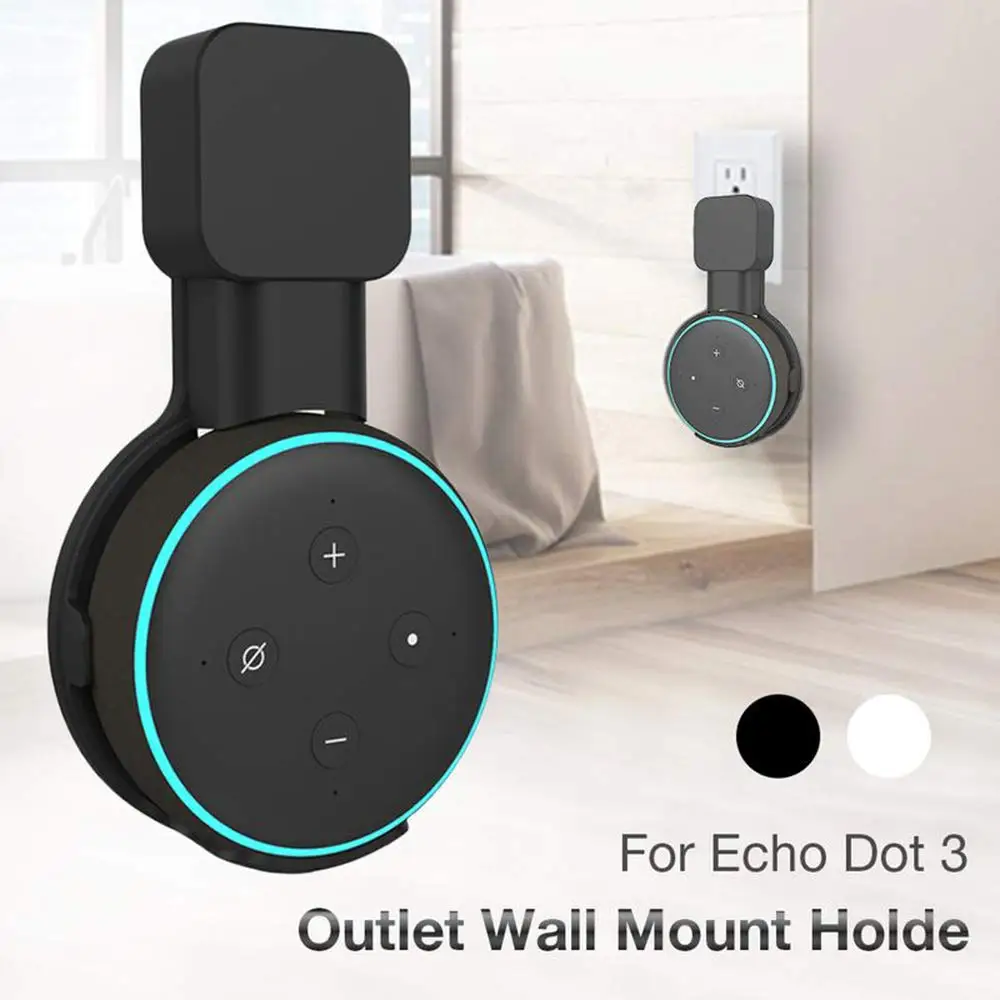 2020 на выходе настенное крепление Стойка вешалка для Alexa Echo Dot 3rd кронштейн Динамик