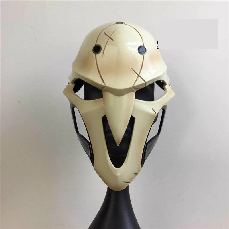 Горячая игра OW Reaper маска D. va Косплей костюмы Reaper Gabriel Reyes Косплей Маска ABS Хэллоуин отбеливатель череп маска реквизит для вечерние