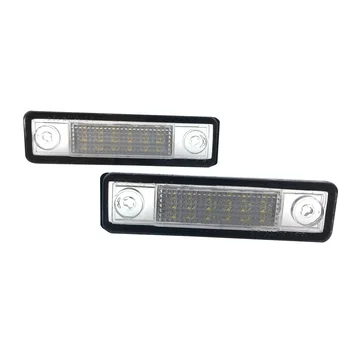 

A Pair Of Car Led Headlights License Plate Lights Signal Lamp For Vauxhall Opel Corsa B Astra F G Vectra
