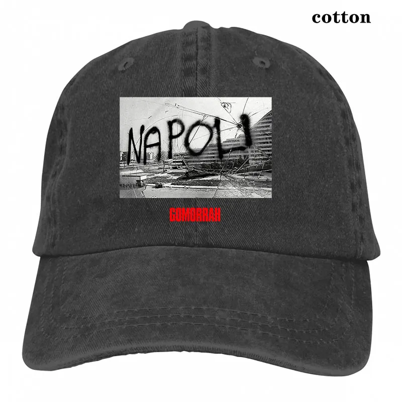 Gomorrah Napoli граффити коробка искусства черная бейсболка для мужчин и женщин Кепка водителя грузовика модная Регулируемая Кепка - Цвет: 3-Black