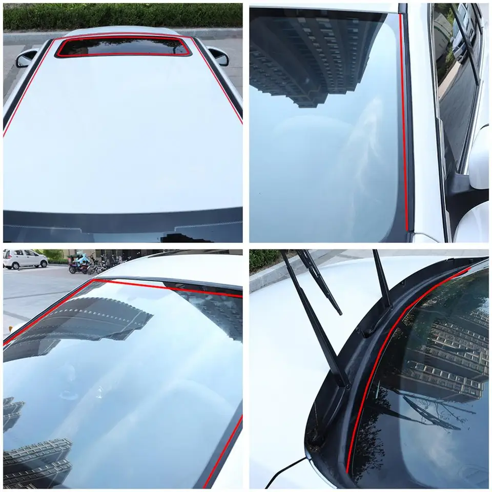 ETOPARS Auto Voorruit Seal Rubber Strip 2 Meter Voorruit Strip Seal Auto Dakraam Rand Sticker T Vorm Afdichting Strip Auto Waterdichte Weerstrip Stofdichte Bescherming 19mm ETOPARS Auto Voorruit Seal Rubber Strip 2 Meter Voorruit Strip Seal Auto Dakraam Rand Sticker T Vorm Afdichting Strip Auto Waterdichte Weerstrip Stofdichte Bescherming 19mm