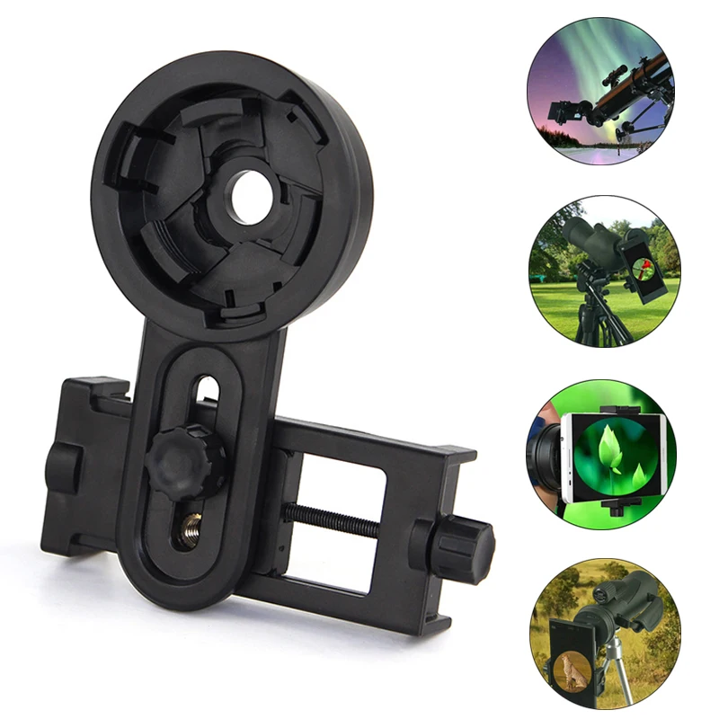

Photography Adapter Telescope Holder Phone lens Quick Mount stand for Binoculars or Monocular Spotting Scope Microscope support