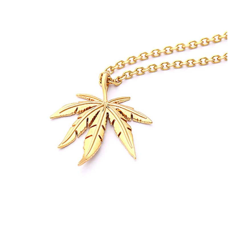 Новинка ожерелье-чокер с кленовыми листьями для женщин и мужчин ювелирные