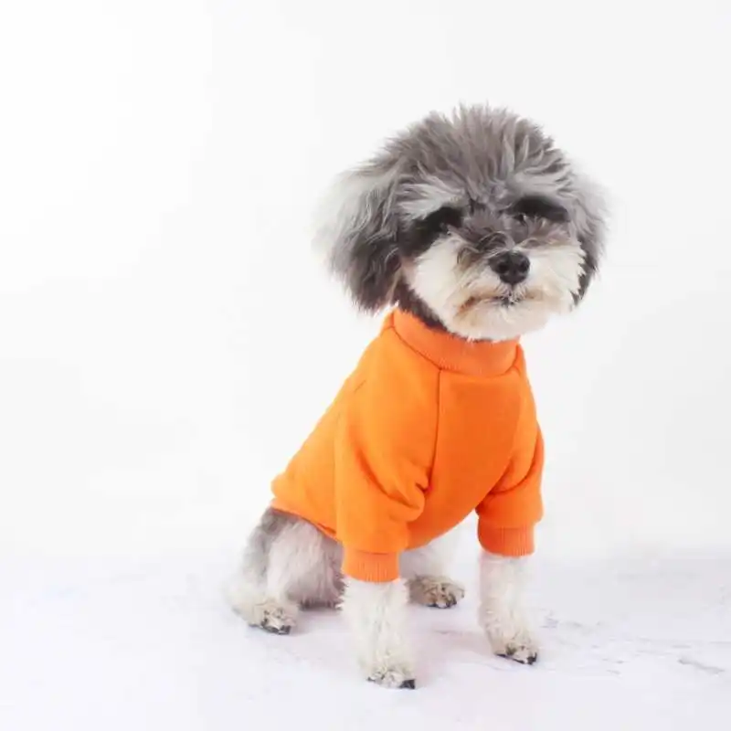 B987 Orange Модная одежда для собак для маленьких собак, милая Оранжевая Куртка для чихуахуа, французская одежда для бульдога, костюм для щенков и кошек - Цвет: B987 Orange