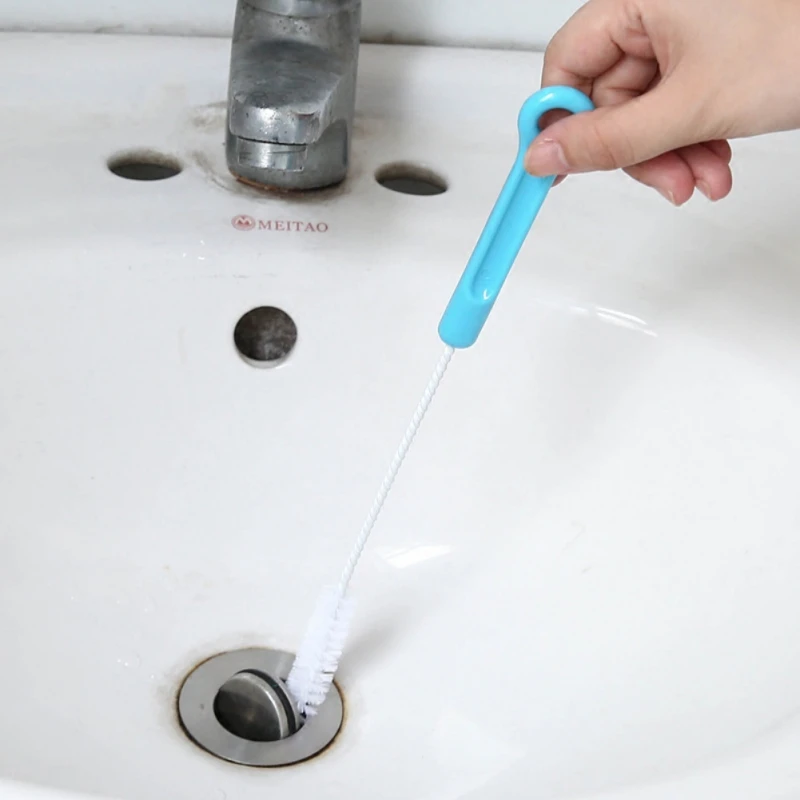 1PC Pipe Hair Dredging Brush Sewer Cleaning Brush Kitchen Cleaning Tools Bathroom Sink Cleaning Tools Kitchen Accessories TQ