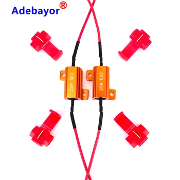 

4PCS/set 25W 6ohm Load Resistor Resistance for Car FREE SHIPPING LED Flash Indicator Controller CANBUS Problem 12V