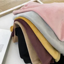 Детские зимние Бархатные леггинсы для малышей женские От 1 до 3 лет бархатные штаны с высокой талией для девочек Теплые двухсторонние плюшевые