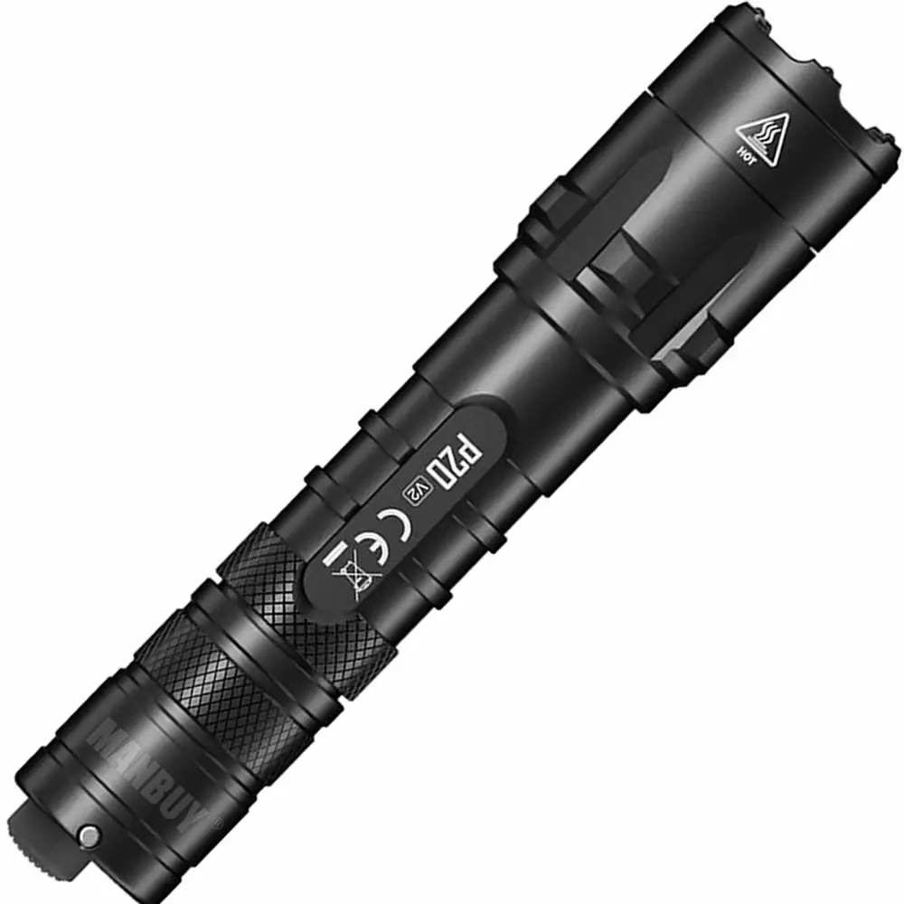 Nitecore P20v2 + 18650 аккумуляторная батарея NTH20 1100 люмен тактический светодиодный