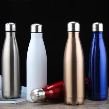 

350/500/1000ml Double-wall Vacuum Flask Thermos Stainless Steel Water Bottle BPA Free Portable Sport Vacuum Thermos Bottles