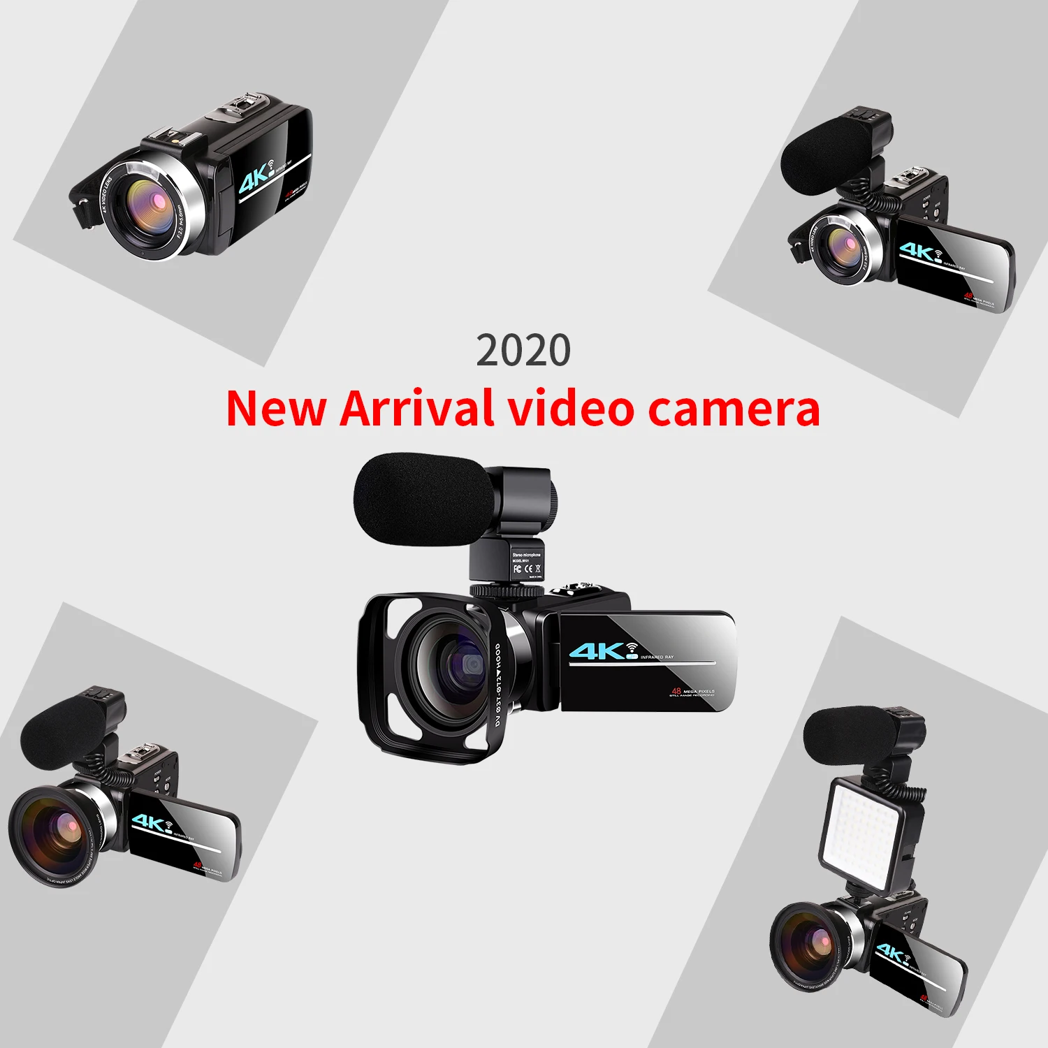 Видеокамера с поддержкой влогов для Facebook дистанционное управление 3 0 дюймовый