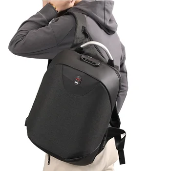 

Antitheft password lock backpacks USB intelligent laptop backpack Waterproof nylon student school bags Business travel backpack