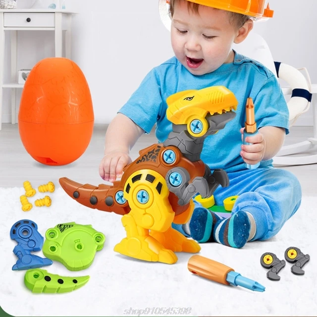 Take Apart Dinosaur Toys for Kids - Building Dino Egg Play Kit with Screwdriver DIY Construction Engineering J13 21 Dropship 1