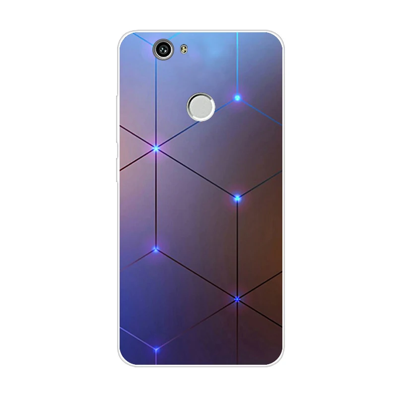 Небесно-голубой Чехол для huawei Nova, Can-L11, рисунок из ТПУ, мягкая задняя крышка, чехлы для телефонов, чехол для huawei Nova, силиконовый чехол 3D Fundas 5,0" - Цвет: Небесно-голубой