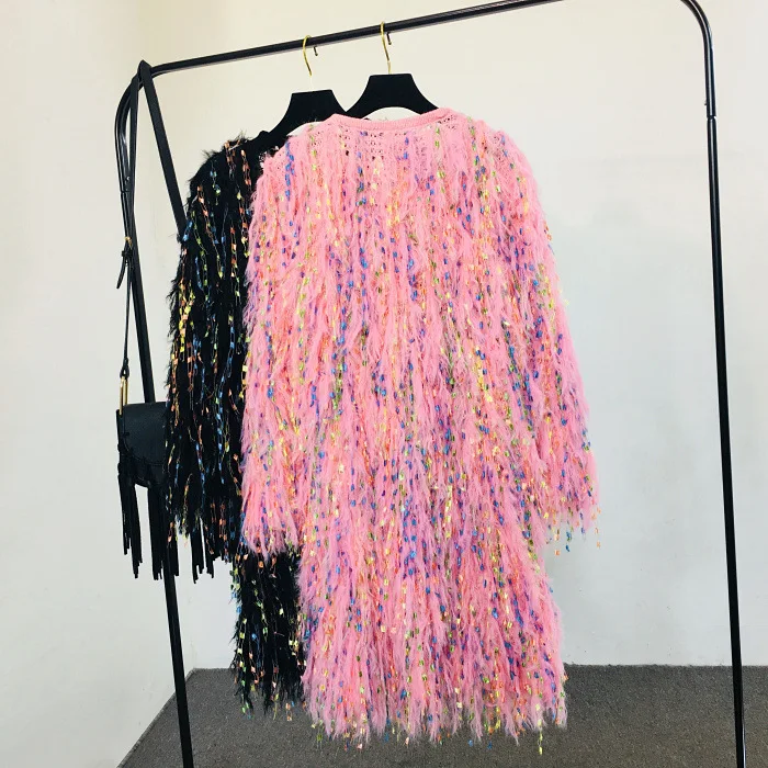 Multi-color Crystals Respective Long Train Dress