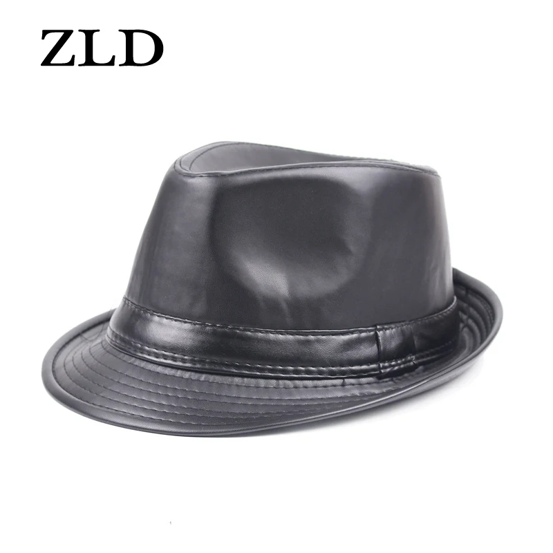 Шляпа ZLD мужская с изогнутыми полями модная винтажная Панама из искусственной