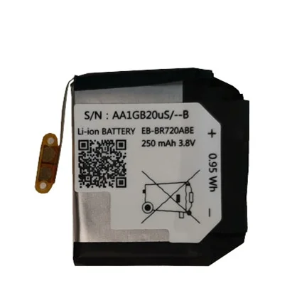 Ceny 250mAh EB BR720ABE bateria do Samsunga biegów S2 S2 klasyczne R720 biegów S2 klasyczne R732 BR720 smart watch baterie