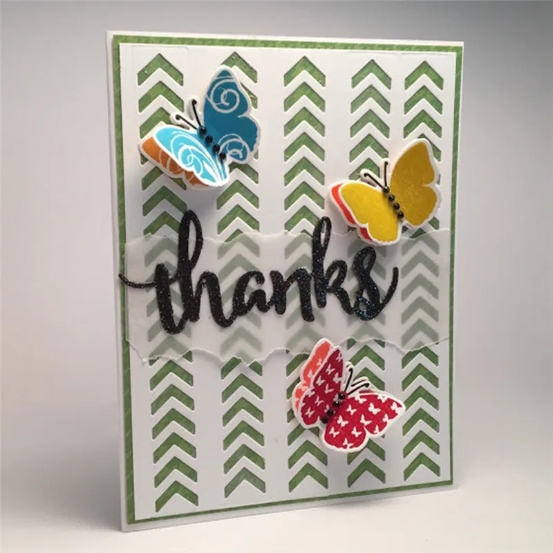 

GJCrafts Arrow Dies Directional Border Metal Cutting Die for DIY Scrapbooking Card Album Embossing Crafts New Craft Stencils