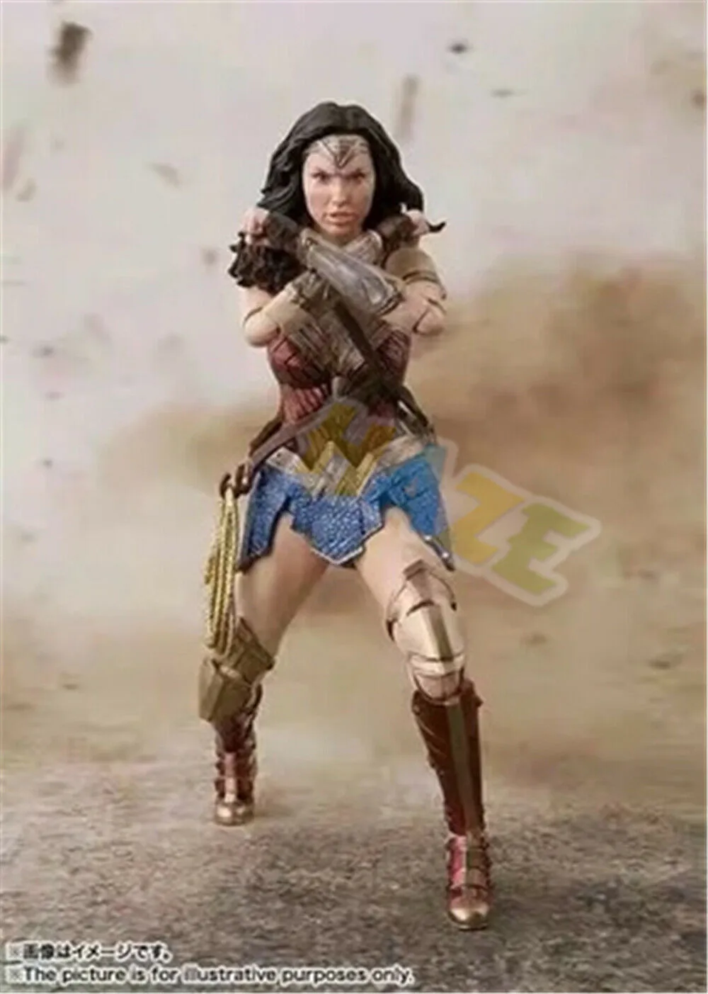 DC Comics Justice League Wonder Woman Doll Figure Model Toy Collection In Box