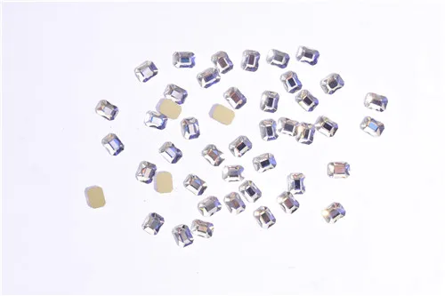 JZ16-6(50pcs) 20 шт/50 шт Блестящие Стразы для ногтей 6 стилей лунный свет кристалл AB Стеклянные Камни DIY маникюр украшения для ногтей набор(CJZ161-16 - Цвет: JZ16-6(50pcs)